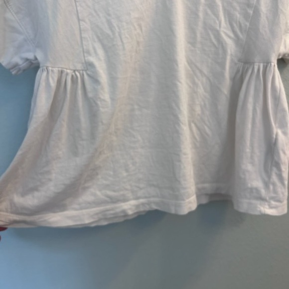 White V-Neck Women's Top - Picture 11 of 12